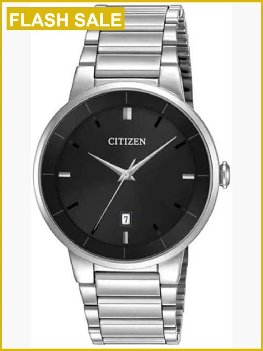 Citizen Quartz Mens Watch Stainless Steel 40mm